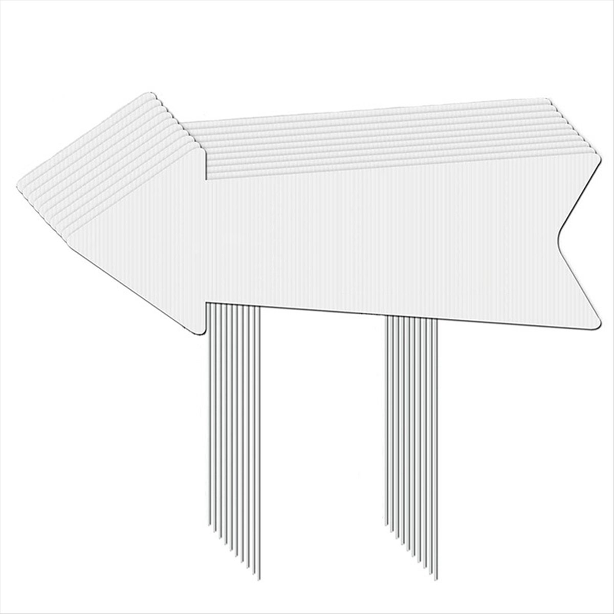 (AIMA) Directional Arrows Sign - Yard Sign Blank ulasan dan harga