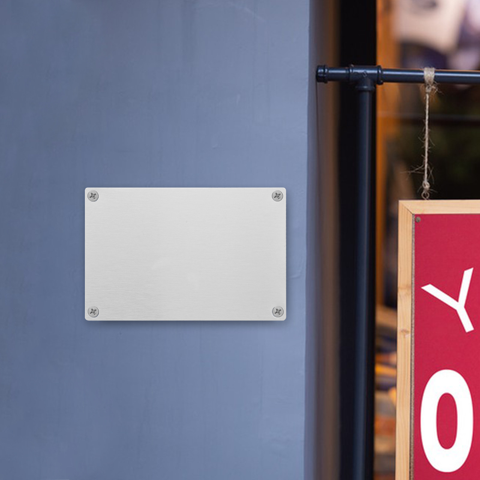 5Pcs Blank Stainless Steel Sig - Yard Sign Blank ulasan dan harga