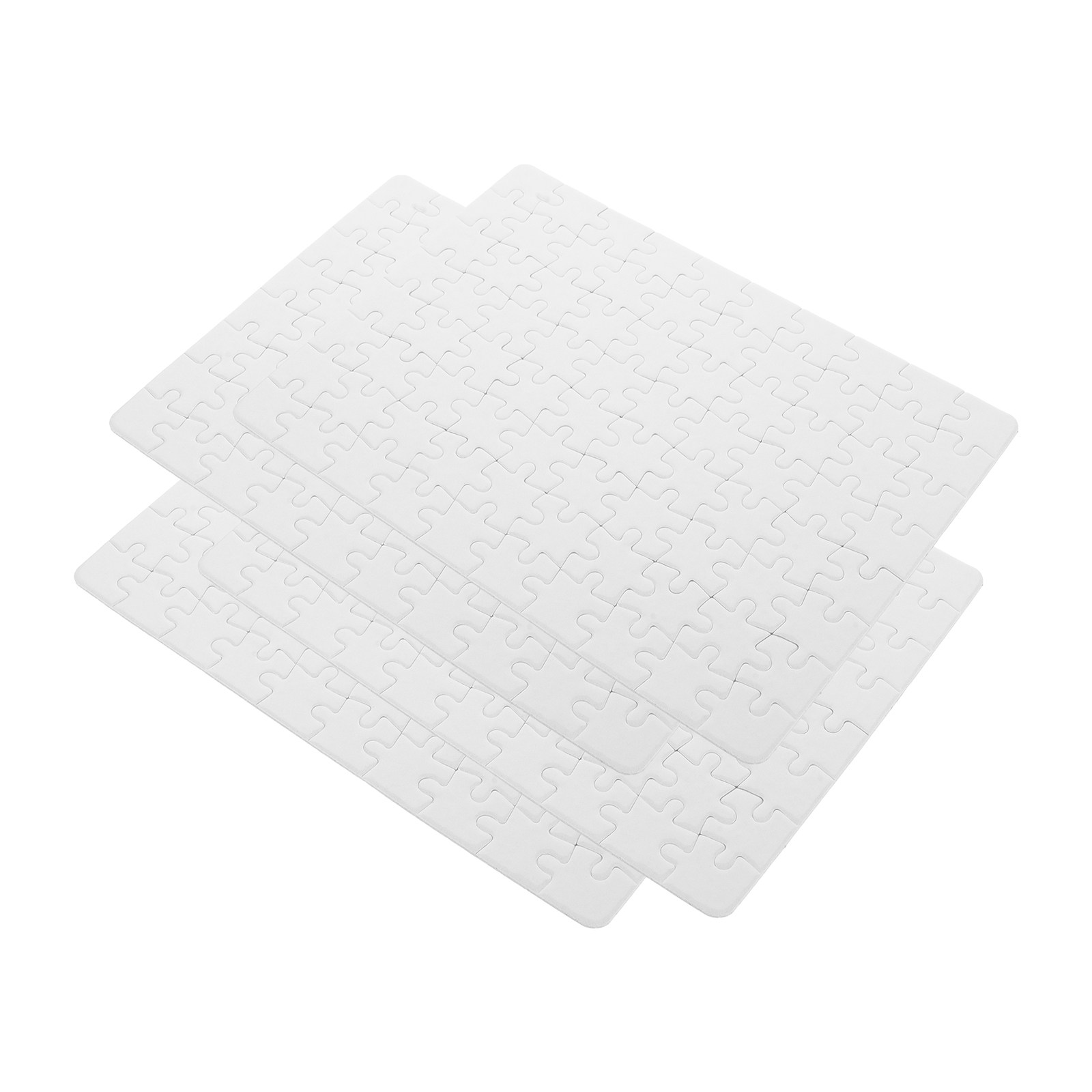4Sheets Blank White Puzzle Boa - Puzzle Blank White ulasan dan harga
