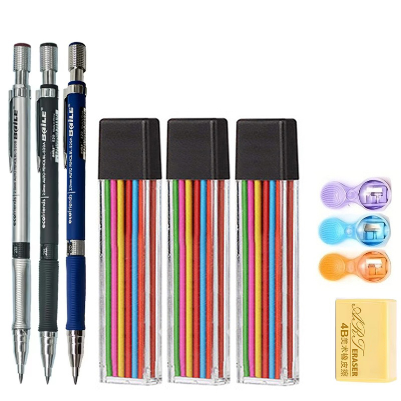 2.0mm Mechanical Pencil Set Wi - Staedtler Pencil Lumocolor ulasan dan harga