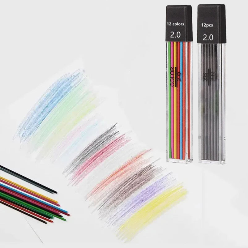 Mechanical Pencils Set 2.0mm w - Staedtler Pencil Lumocolor ulasan dan harga