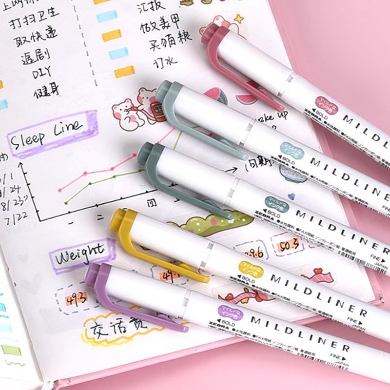 1/3pcs ZEBRA MILDLINER WKT7 Hi - Zebra Pen Mildliner ulasan dan harga