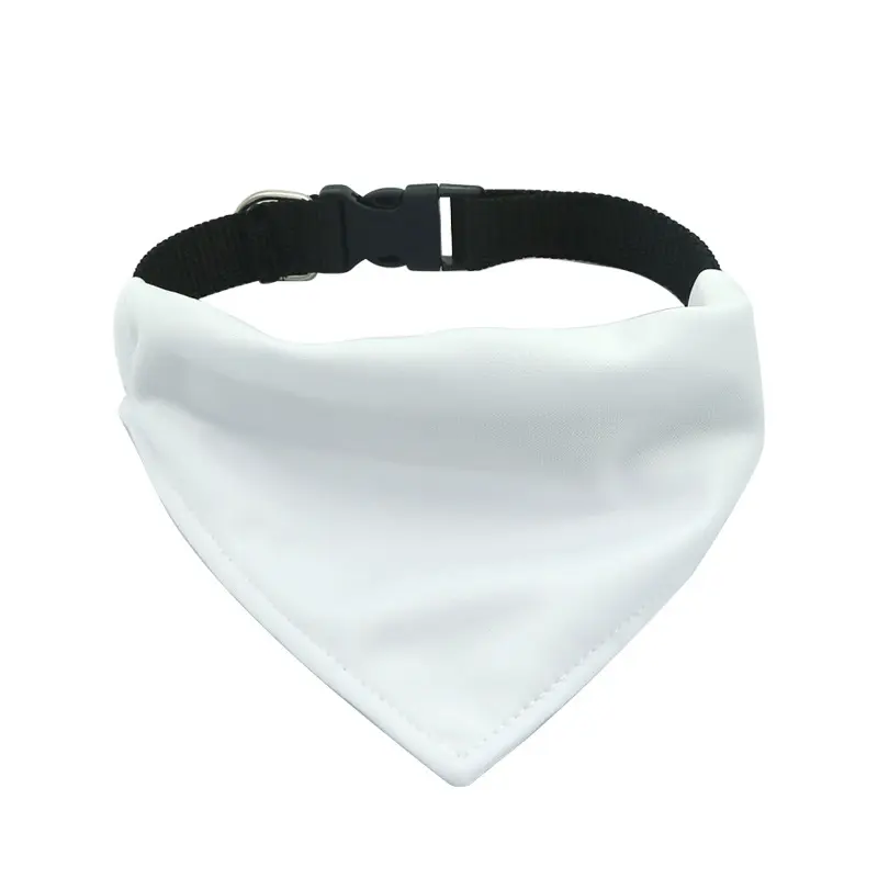 Sublimation White Blank Dog Pe - Bandana Blank White ulasan dan harga