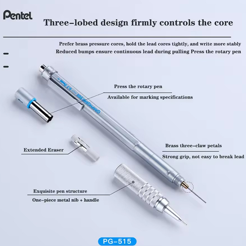 Pentel Mechanical Pencil Graph - Pentel Pen Energel ulasan dan harga