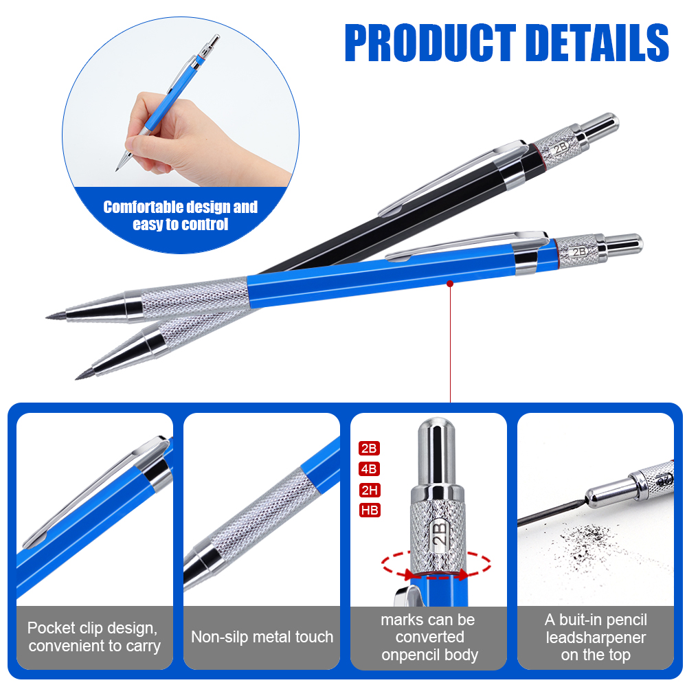New Multicolor Metal Mechanica - Staedtler Pencil Lumocolor ulasan dan harga