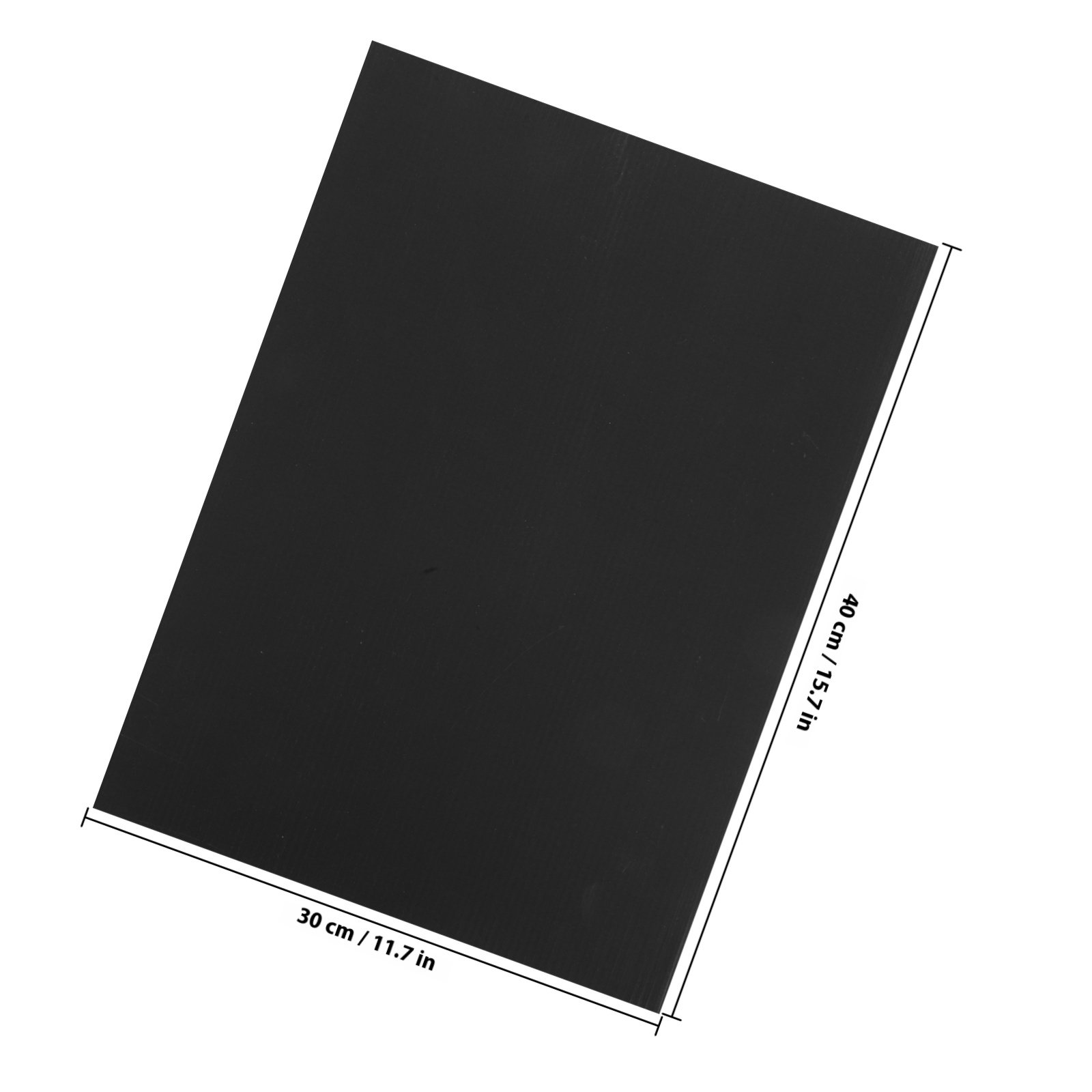 10Pcs Black Corrugated Plastic - Yard Sign Blank ulasan dan harga