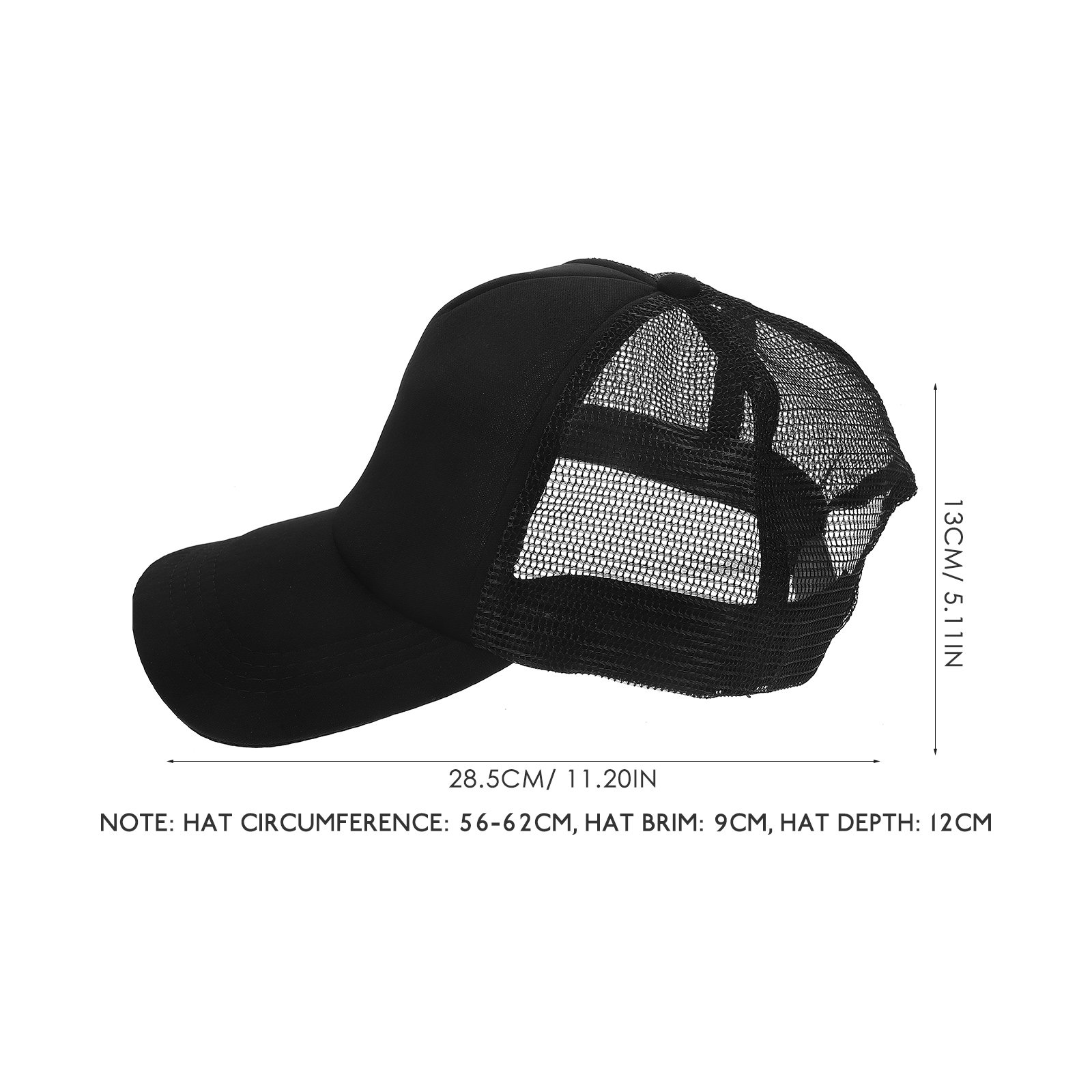 10Pcs Blank Mesh Baseball Hats - Hat Sublimation Blank ulasan dan harga