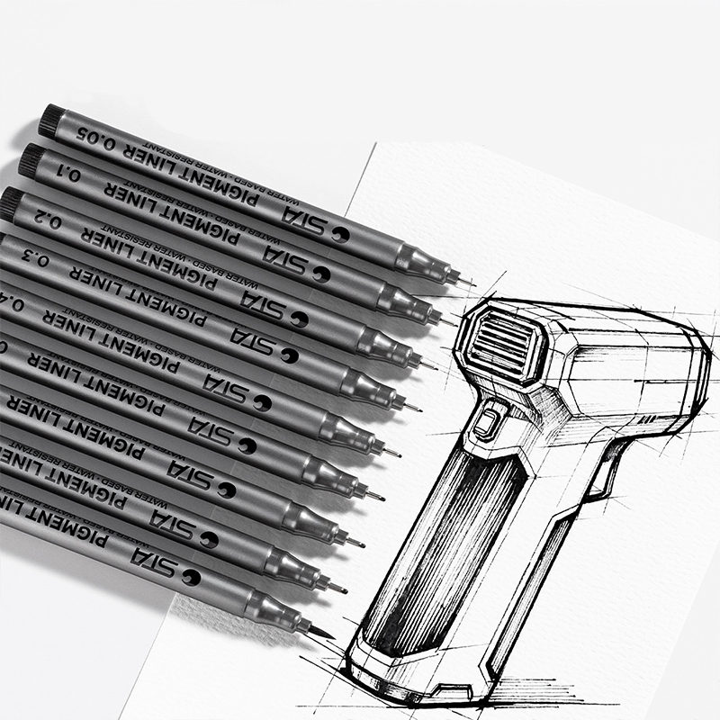 0.1/0.2/0.3/0.4/0.5 Profession - Copic Marker Sketch ulasan dan harga