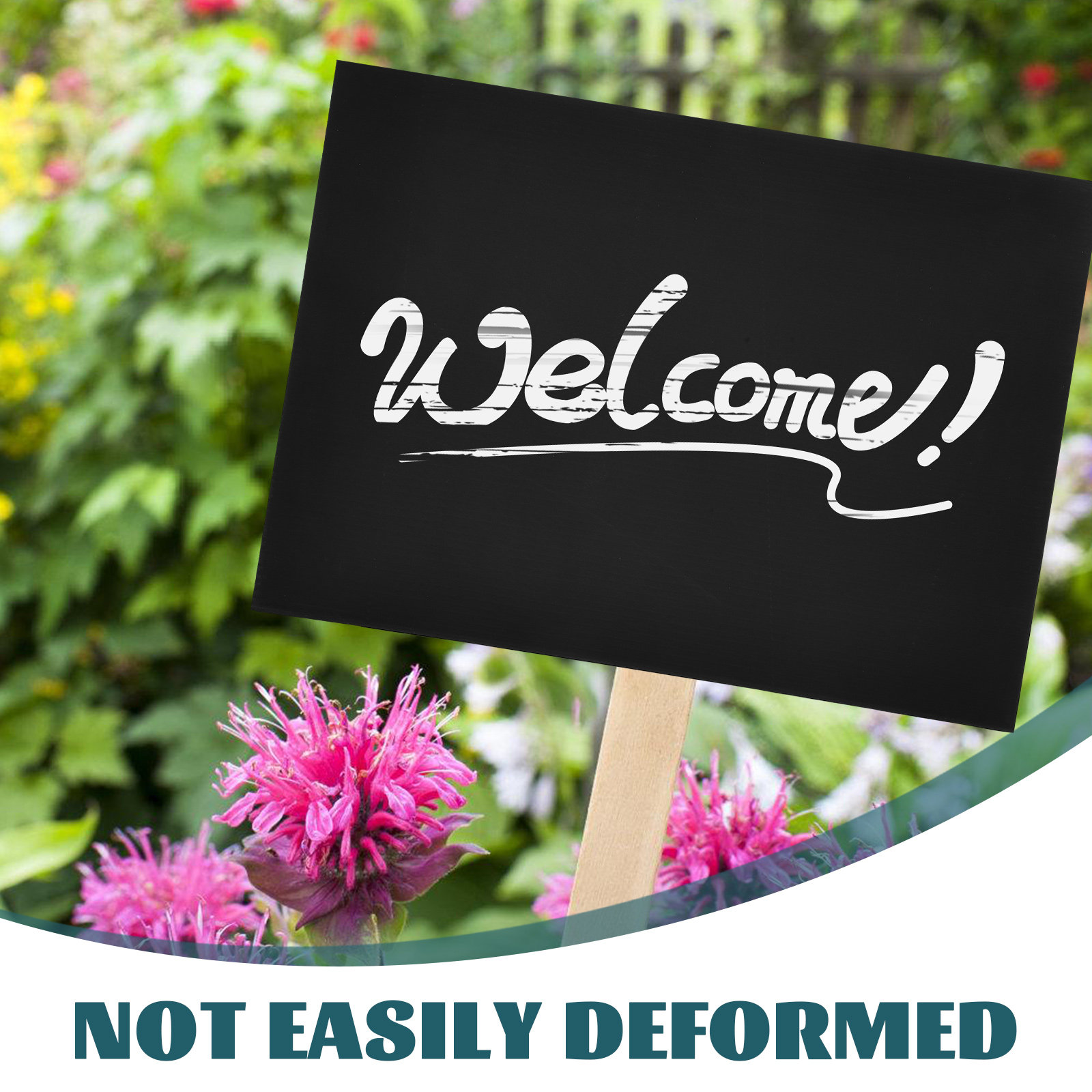 2Pcs Matte Black Blank Yard Si - Yard Sign Blank ulasan dan harga