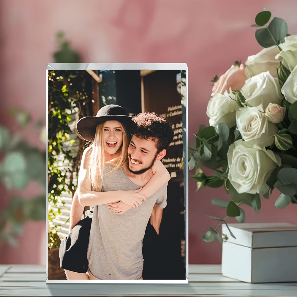 Customized Acrylic Photo Frame - Photo Acrylic Block ulasan dan harga